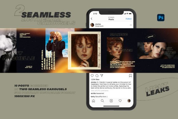 Download Instagram Carousels for Creatives with L - Creative Collection