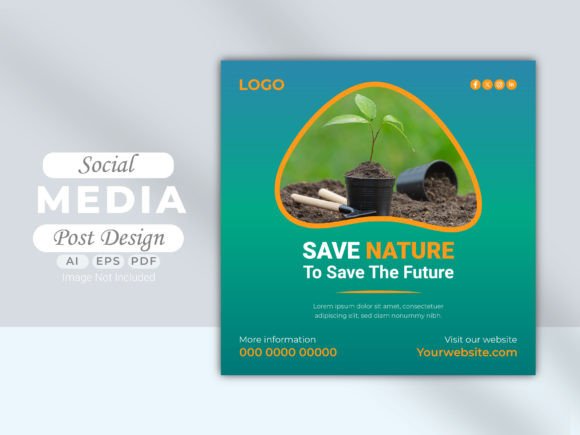 Download Saving Nature Social Media Post - Nature social media Collection